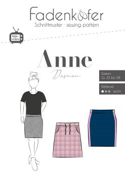 Papierschnittmuster - Rock Anne Damen - Fadenkäfer